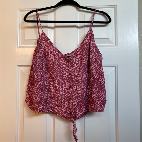 Abercrombie Button-Ip Tie Front Cami - Picture 5 of 5